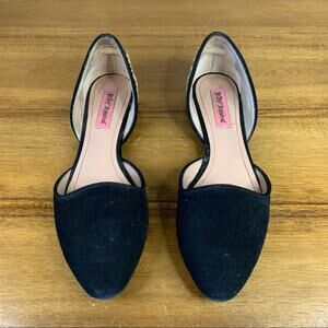 Betsey Johnson Cocoh Leopard D’Orsey Ballet Flat Size 8